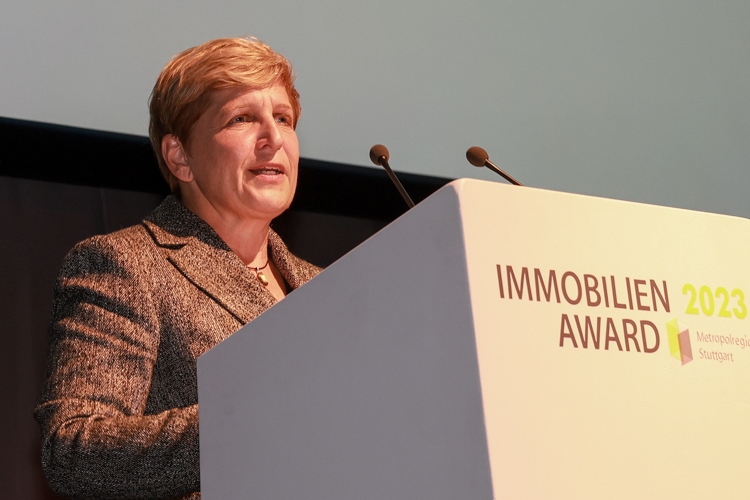 Verleihung IWS ImmobilienAward 2023 -Landesbauministerin Nicole Razavi